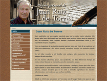 Tablet Screenshot of juanruizdetorres.net